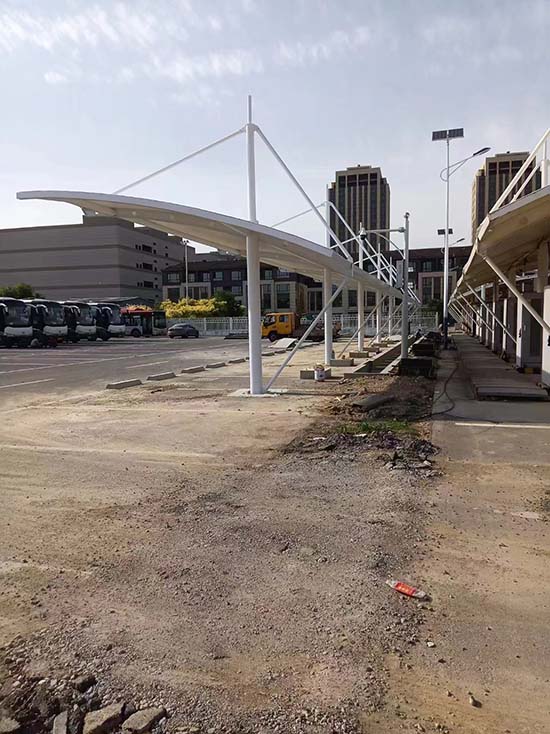 定制简易膜结构景观棚